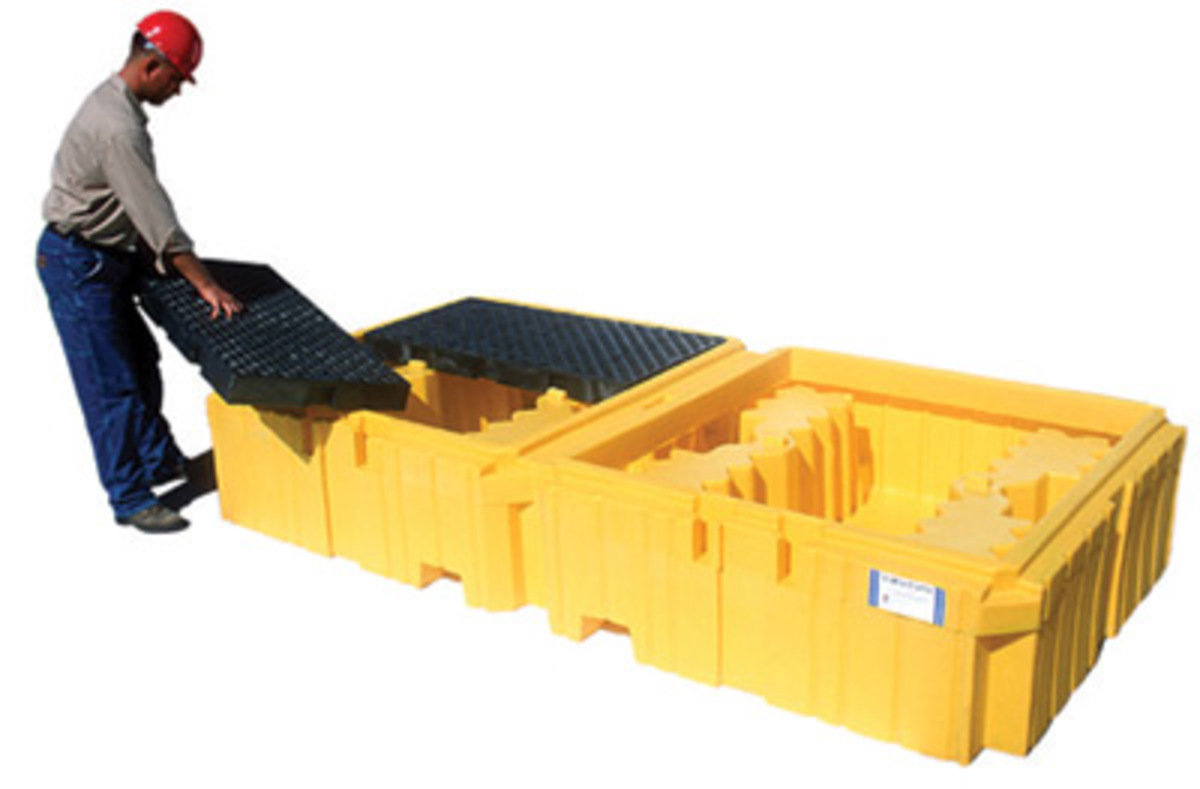 UltraTech 124 12 X 61 58 X 22 UltraIBC Spill Pallets U171144 for sale online at autumn supply