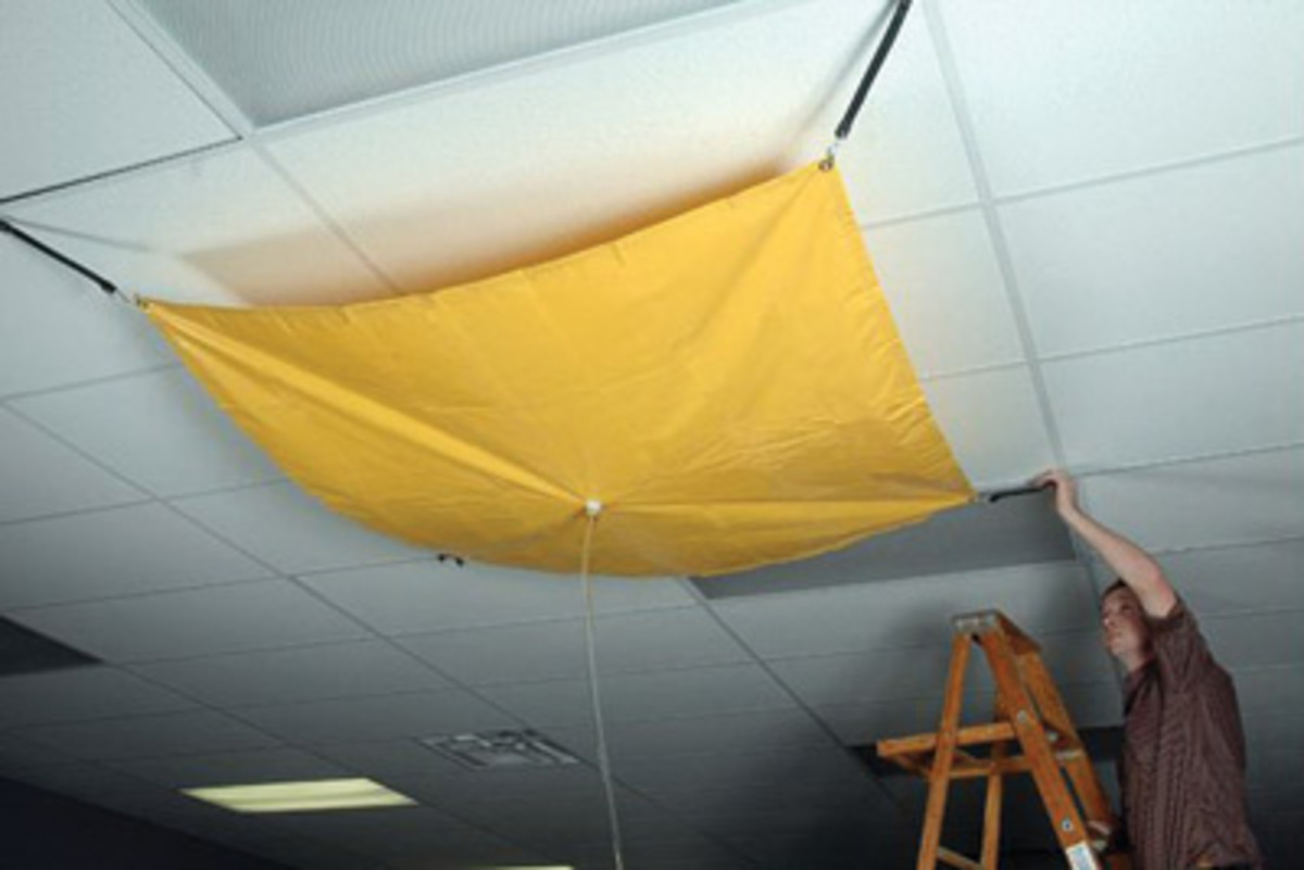 UltraTech 10 X 10 UltraRoof Drip Diverter Yellow Poly U171787 for sale online at autumn supply