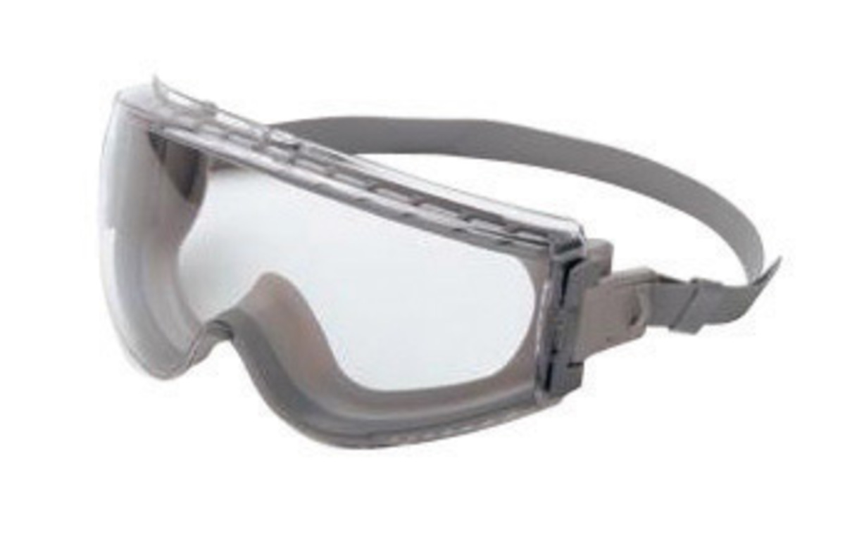 Honeywell Uvex Stealth® Indirect Vent Chemical Splash Impact Goggles With Gray Low Profile Frame And Clear Uvextreme® Anti-Fog L