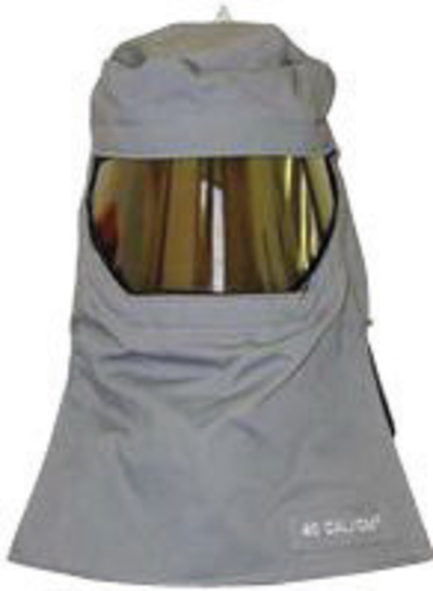 Salisbury by Honeywell FH55GY One Size Fits All Gray Indura® UltraSoft® Flame Resistant Arc Flash Hood With Hook And Pile Closur Salisbury by Honeywell FH55GY One Size Fits All Gray Indura® UltraSoft® Flame Resistant Arc Flash Hood With Hook And Pile Closur