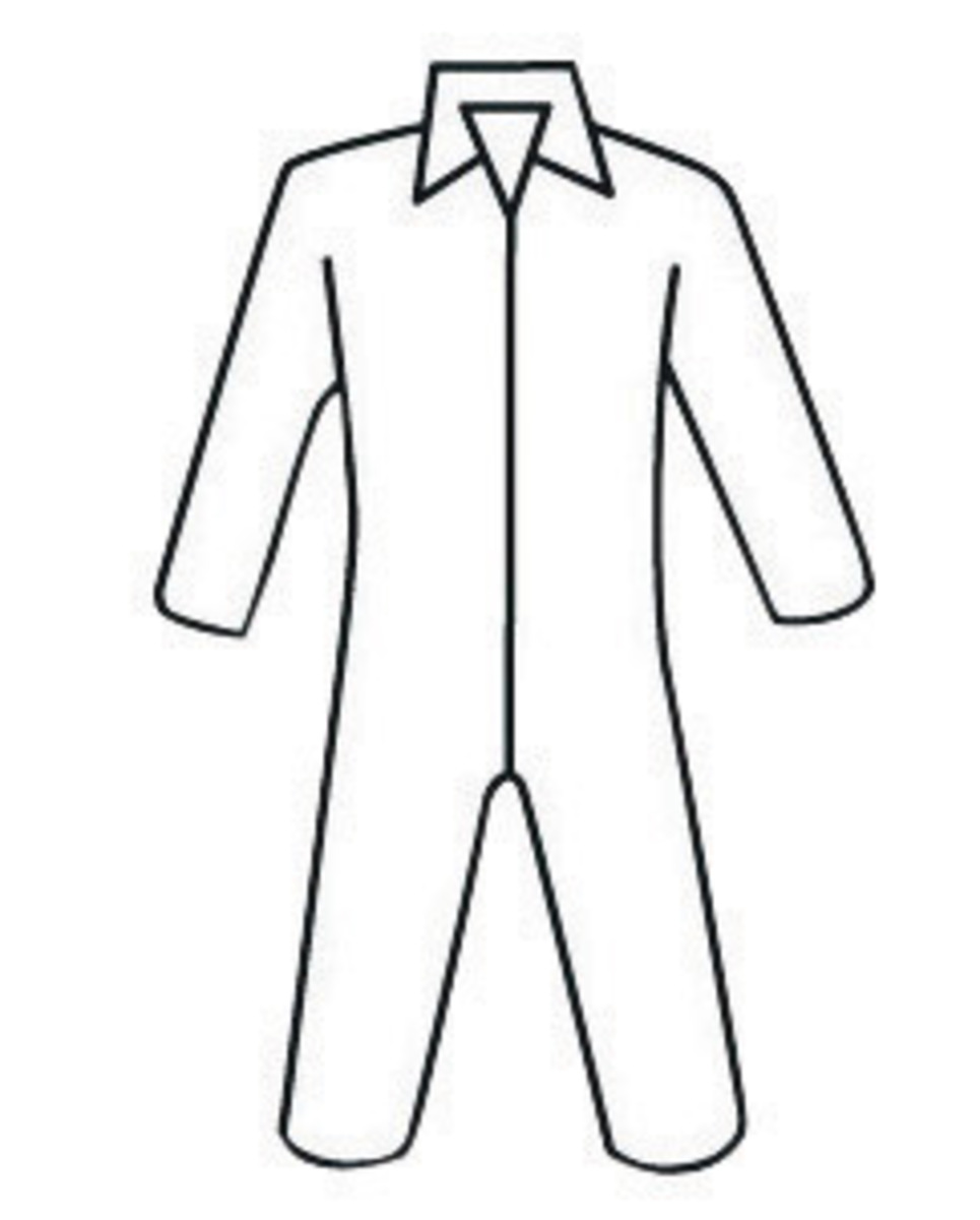 PIP® 4X White Posi-wear® BA™ Polypropylene Disposable Coveralls (Availability restrictions apply.)