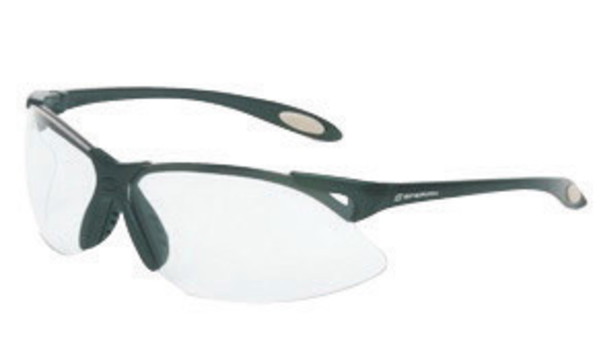 Honeywell Uvex® A900 Black Safety Glasses With Clear Anti-Fog Lens (Availability restrictions apply.)