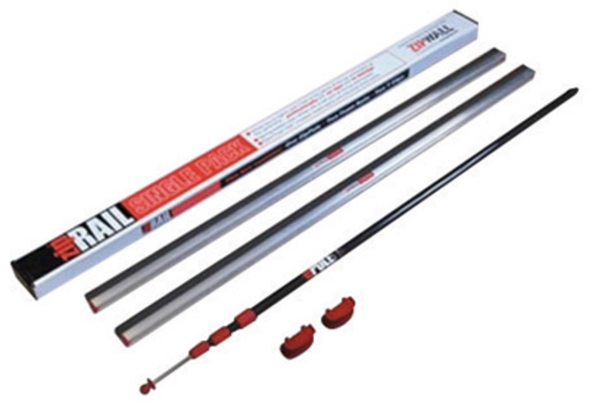 ZipWall® ZipRail™ Dual Seal Barrier Accessory Kit (Includes 10' Poles And (2) 4' Crossbars)
