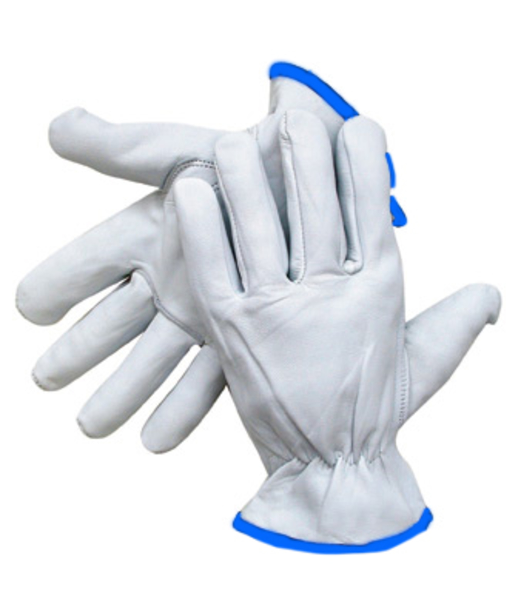 RADNOR® Natural Premium Grain Goatskin Unlined Drivers Gloves