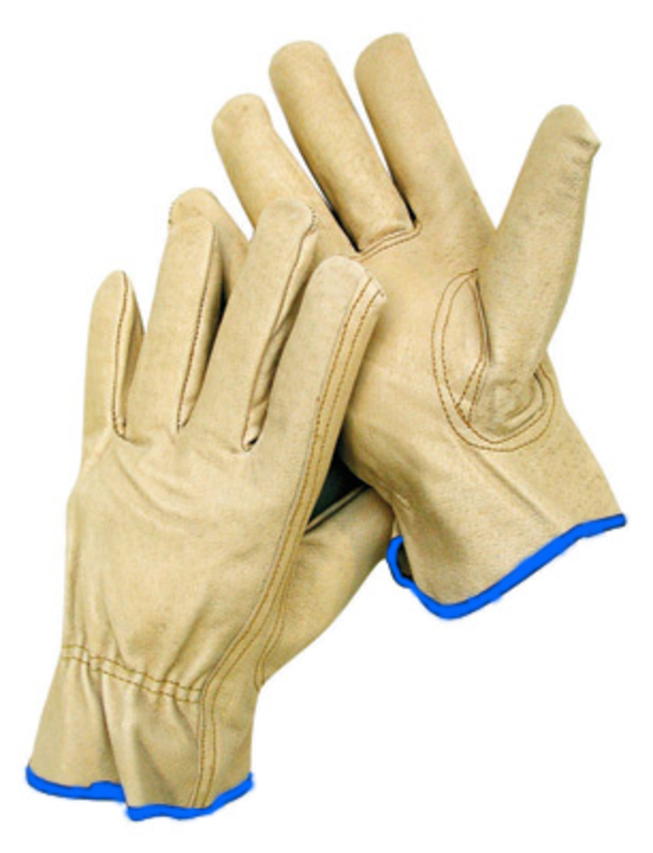 RADNOR® Natural Select Grain Pigskin Unlined Drivers Gloves