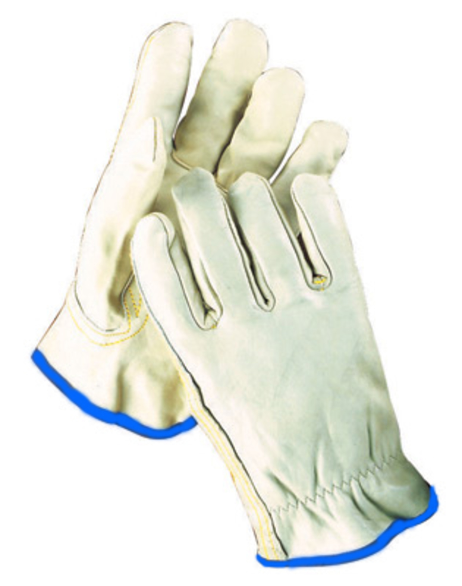 RADNOR® X-Large Natural Standard Grain Cowhide Unlined Drivers Gloves