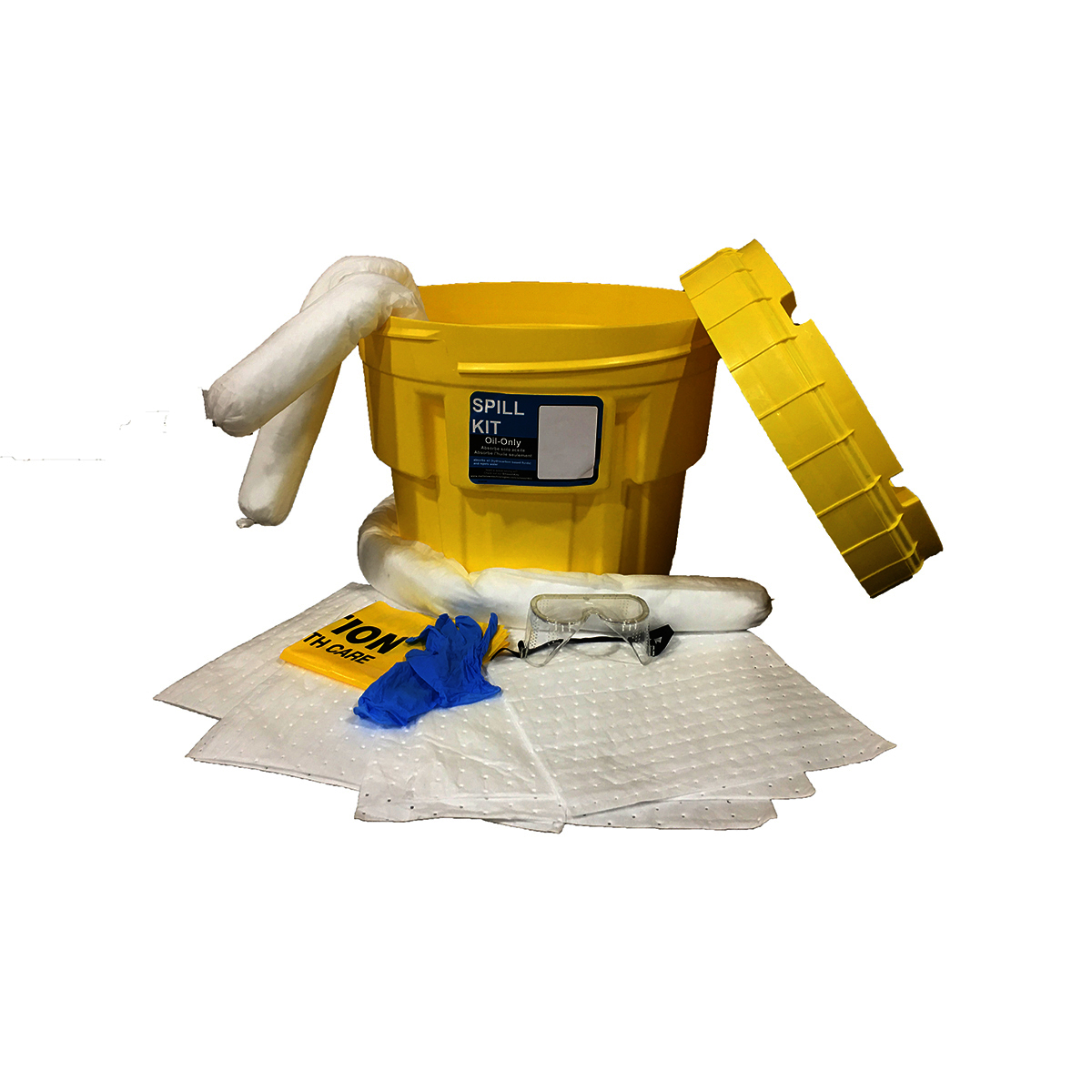 RADNOR® 24 lbs White Polypropylene Spill Kit