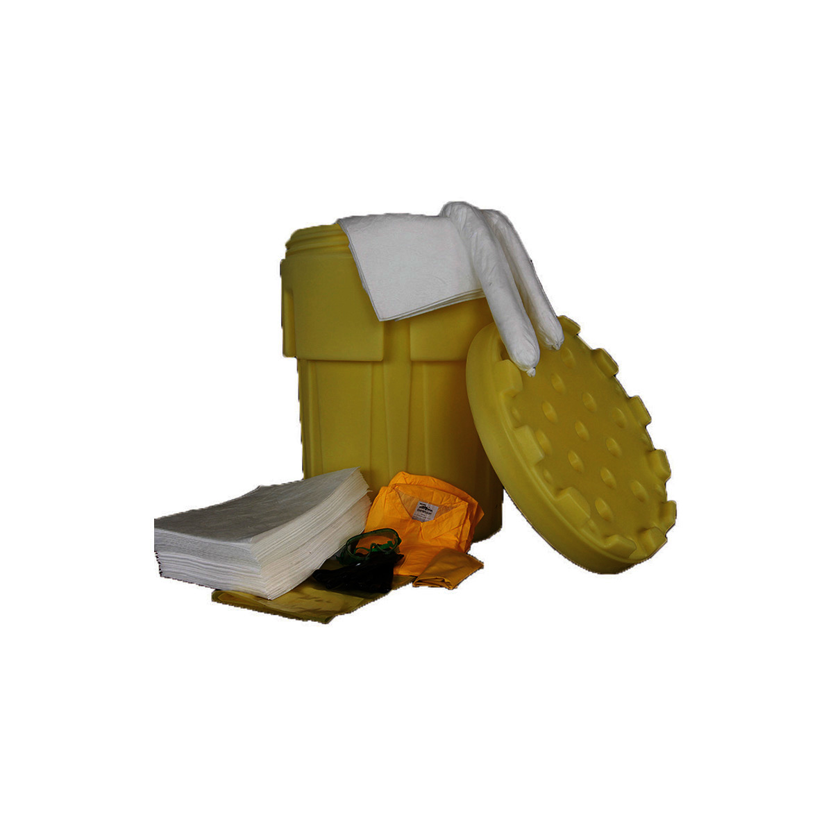 RADNOR 100 lbs White Polypropylene Spill Kit RAD64056572 for sale online at autumn supply