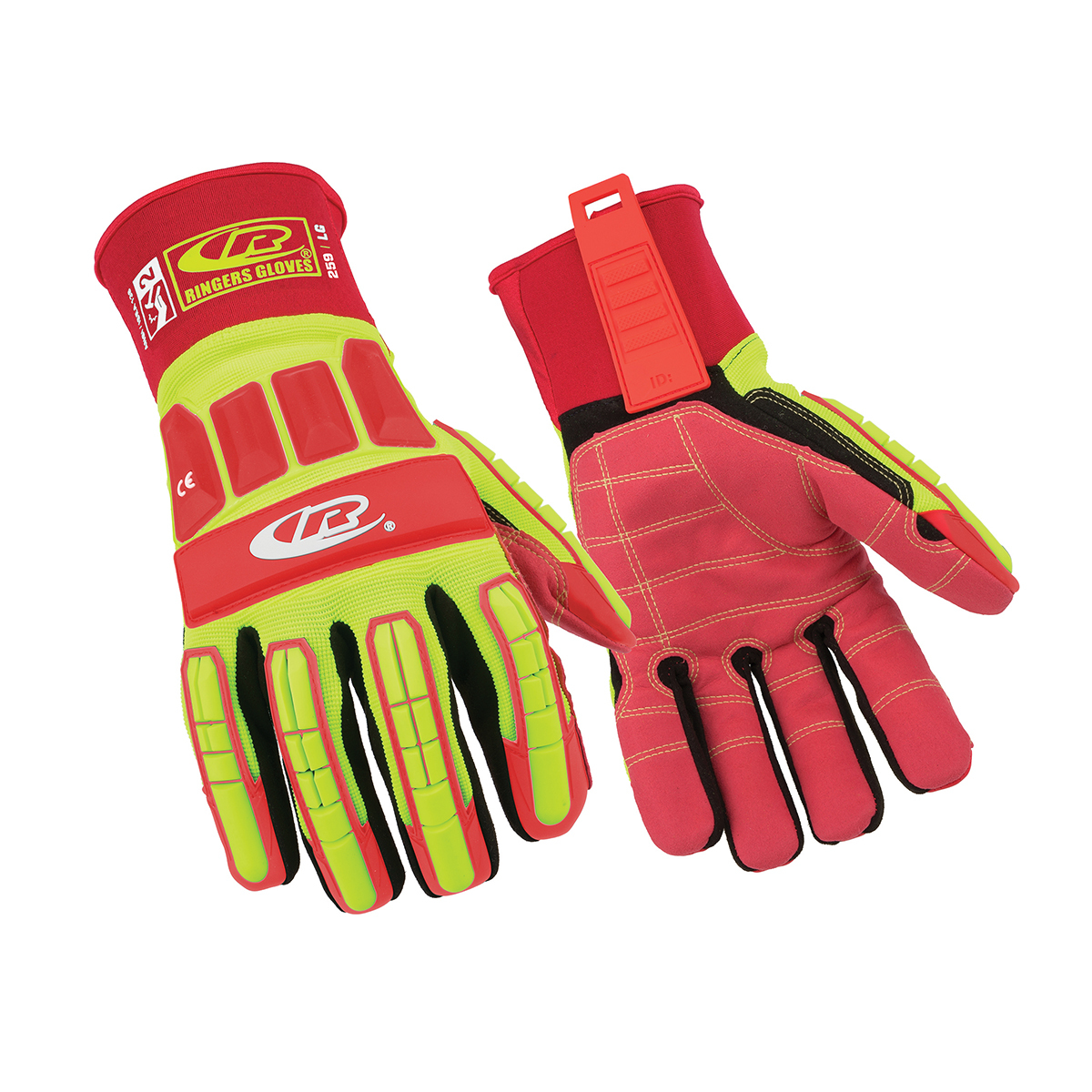 Ansell Size 8 RINGERS GLOVES® 259 Synthetic Leather And Thermoplastic Rubber Cut Resistant Gloves