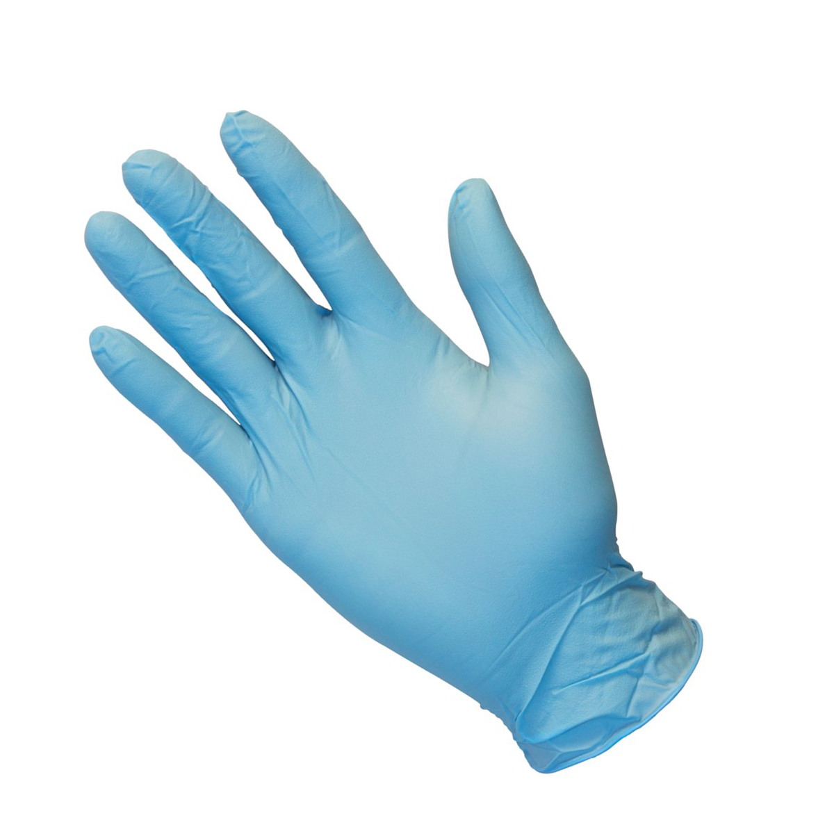 Safety Zone® Large Blue 4 mil Latex-Free Nitrile Powder-Free Disposable Gloves (100 Gloves Per Box) (Availability restrictions a