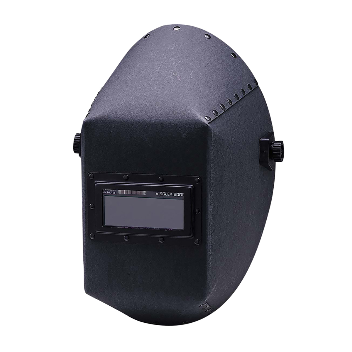 Jackson Safety® Huntsman® 411P Black Vulcanized Fiber Fixed Front Welding Helmet With 2” X 4.25” Shade 10 Lens
