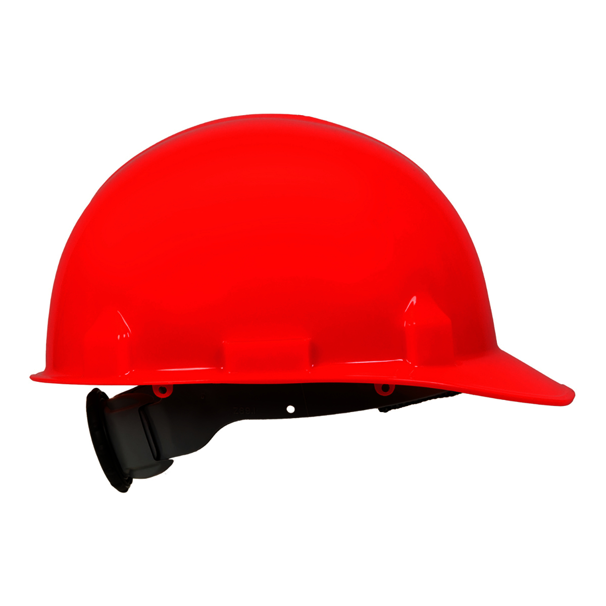 Jackson Safety® Red SC-6 Series HDPE Cap Style Smooth Dome Hard Hat With 370 Speed Dial™ 4 Point Ratchet Suspension
