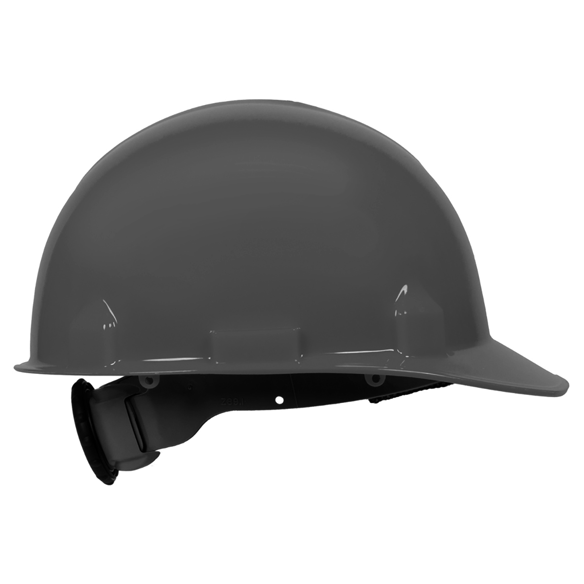 Jackson Safety® Gray SC-6 Series HDPE Cap Style Smooth Dome Hard Hat With 370 Speed Dial™ 4 Point Ratchet Suspension