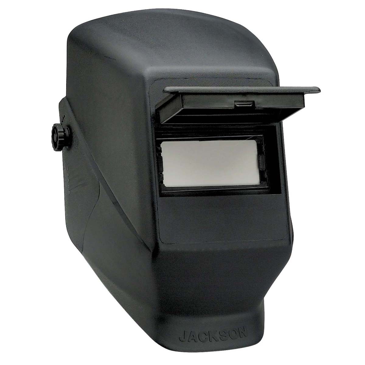 Jackson Safety® HSL-2 Black Polycarbonate ABS Confined Space Lift Front Welding Helmet With 2” X 4 1/4” Shade 10 Lens
