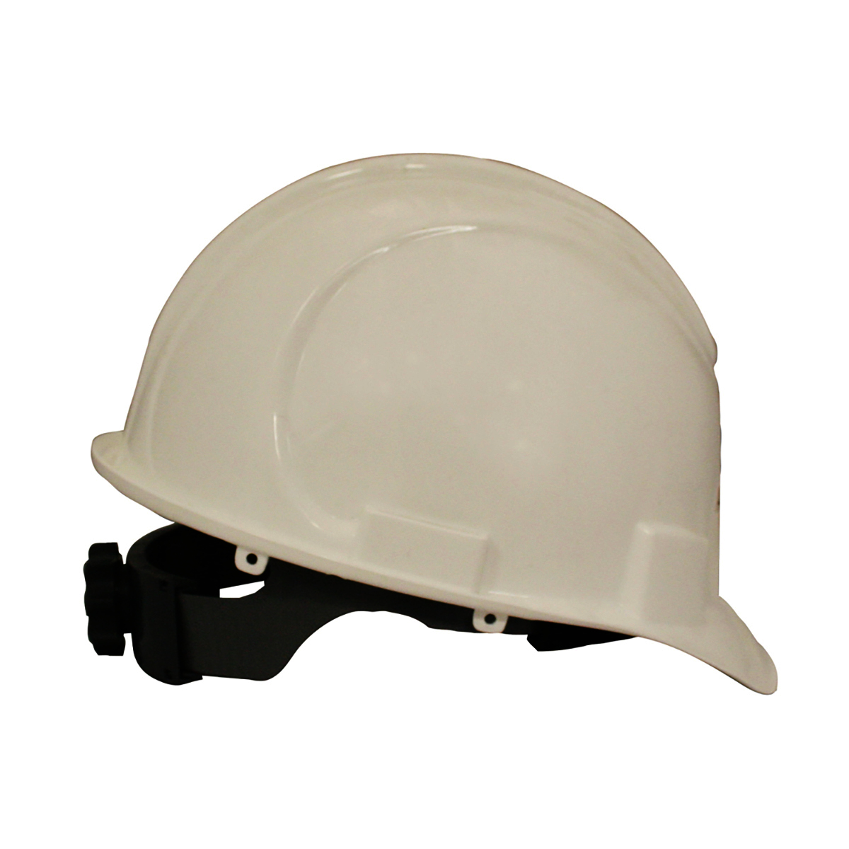 Jackson Safety® White Charger® Series HDPE Cap Style Smooth Dome Hard Hat With 4 Point Ratchet Suspension