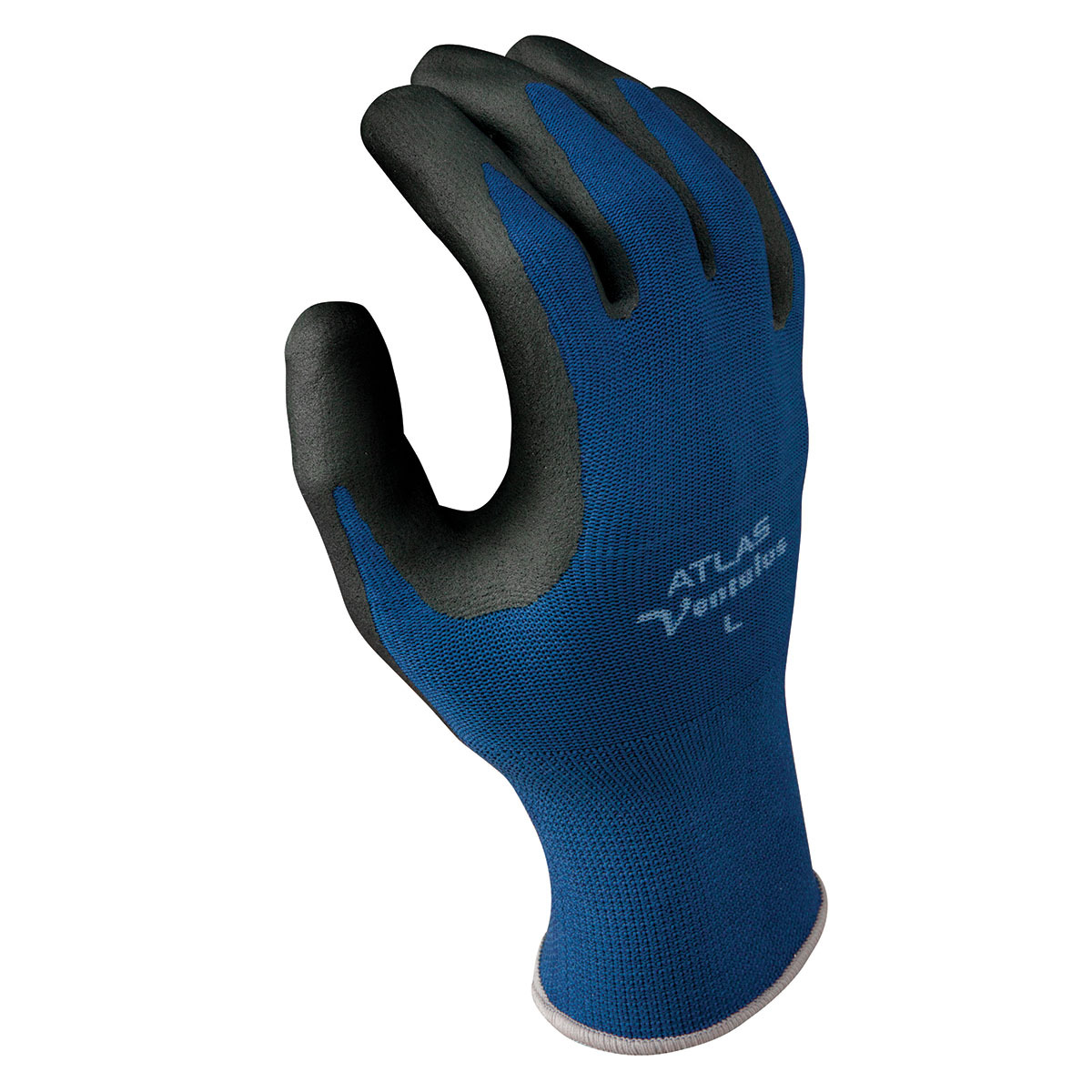 SHOWA® Size 9 13 Gauge Foam Nitrile Palm Coated Work Gloves With Seamless Knit Liner And Knit Wrist