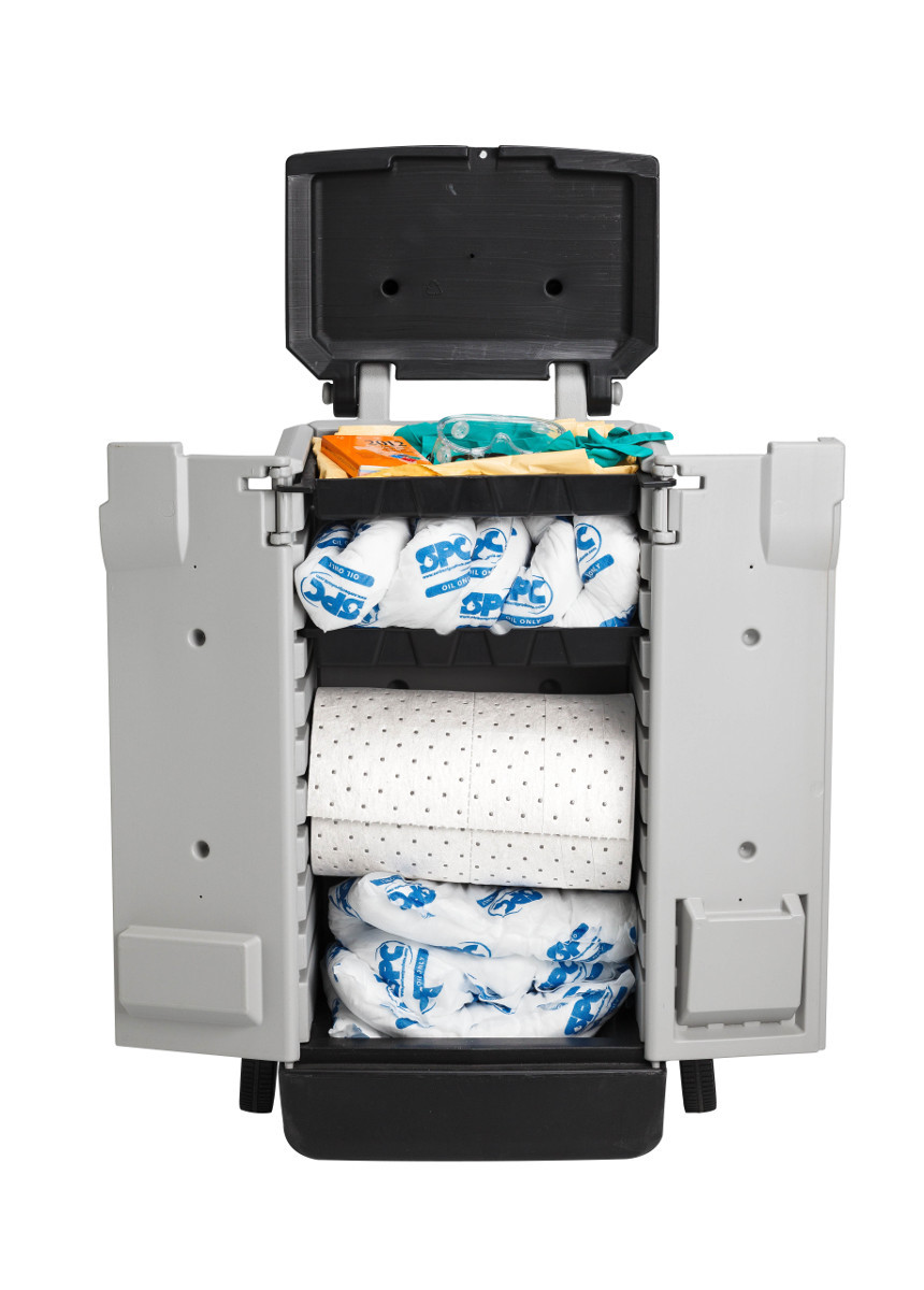 Brady 39 X 17 X 18 Gray Polyethylene Spill Kit BRDSKO-K2 for sale online at autumn supply