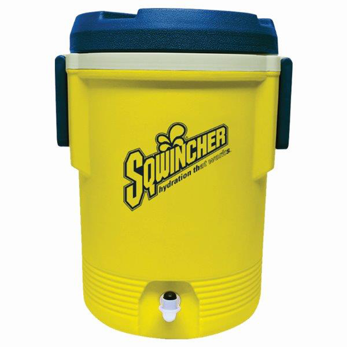 Sqwincher® 5 Gallon Yellow And Blue Cooler
