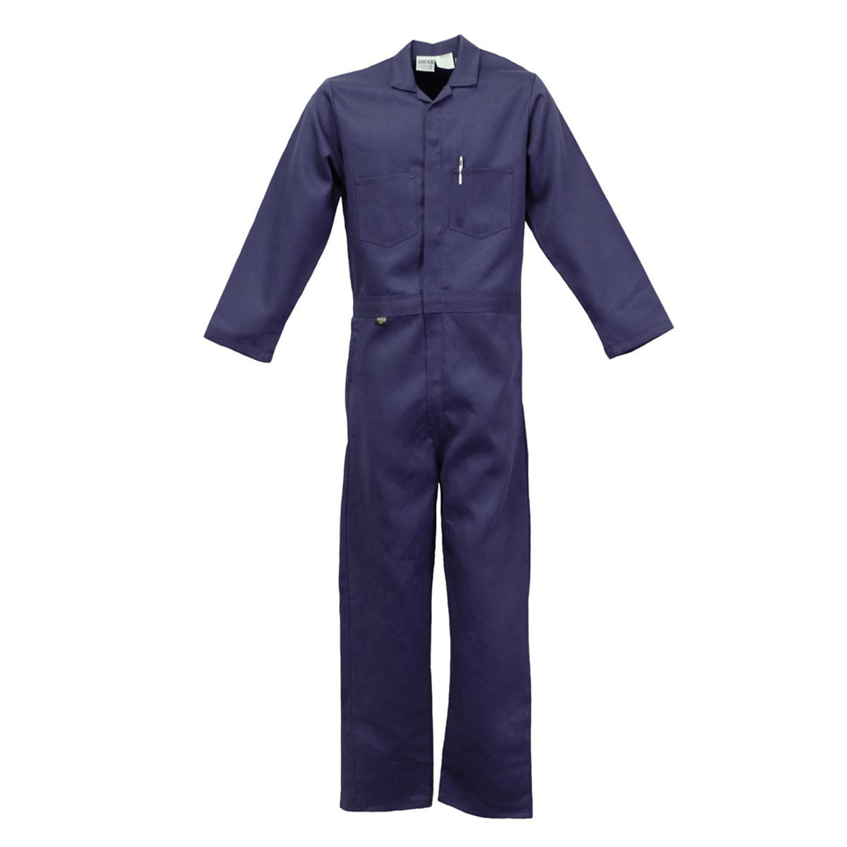 Stanco Safety Products™ Size 4X Tall Navy Blue Indura® Arc Rated Flame Resistant Coveralls With Front Zipper Closure