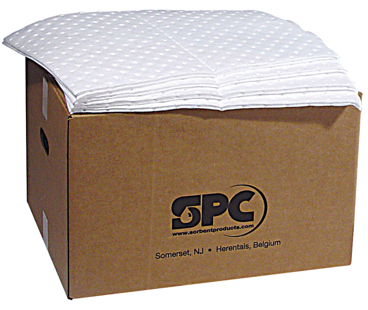 Brady 15 X 19 SXT White And Blue Polypropylene Sorben BRDSXT100 for sale online at autumn supply