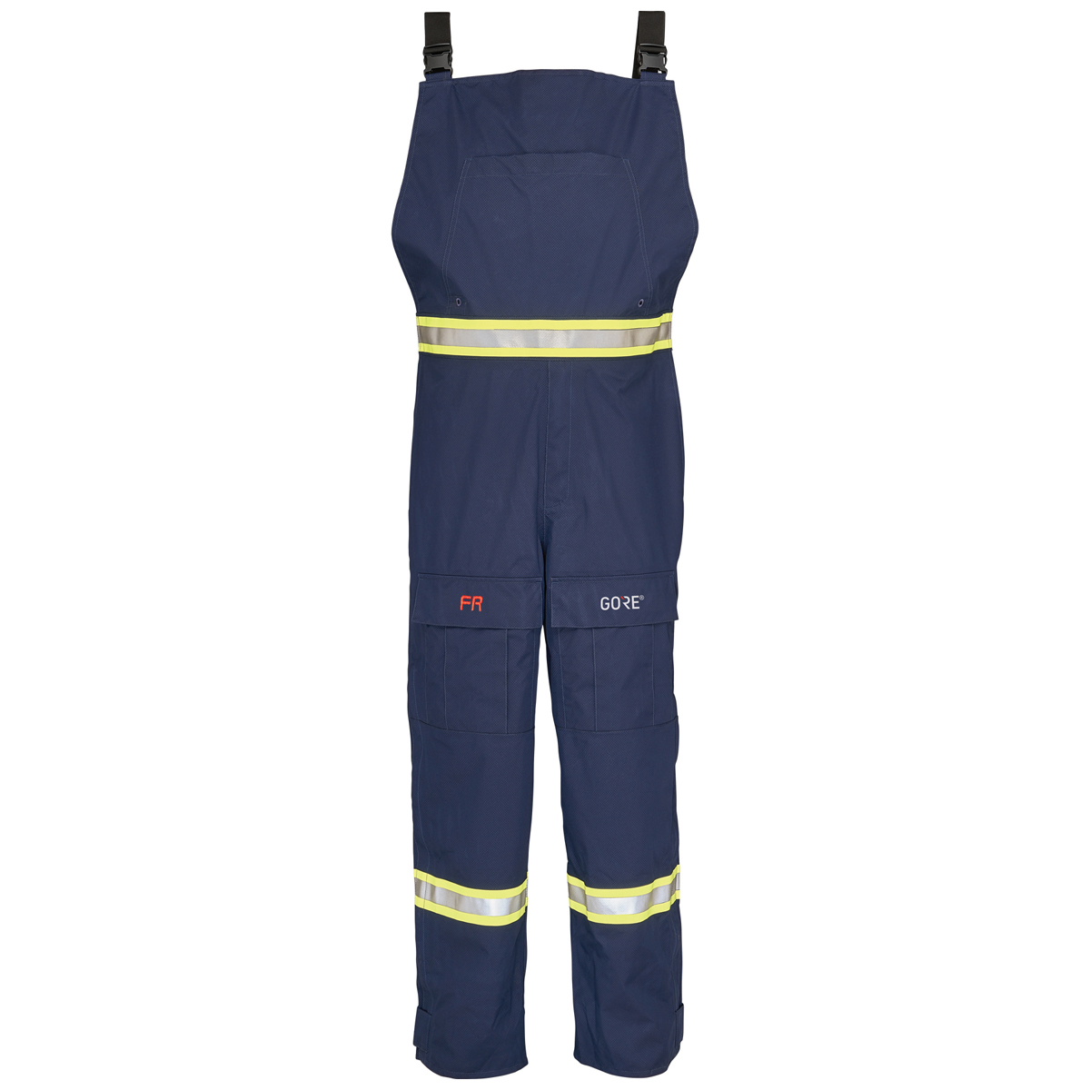National Safety Apparel X-Large Navy GORE-TEX PYRAD® Targo Flame Resistant Arc Flash Rain Bib Overall With Zipper Front Closure National Safety Apparel X-Large Navy GORE-TEX PYRAD® Targo Flame Resistant Arc Flash Rain Bib Overall With Zipper Front Closure