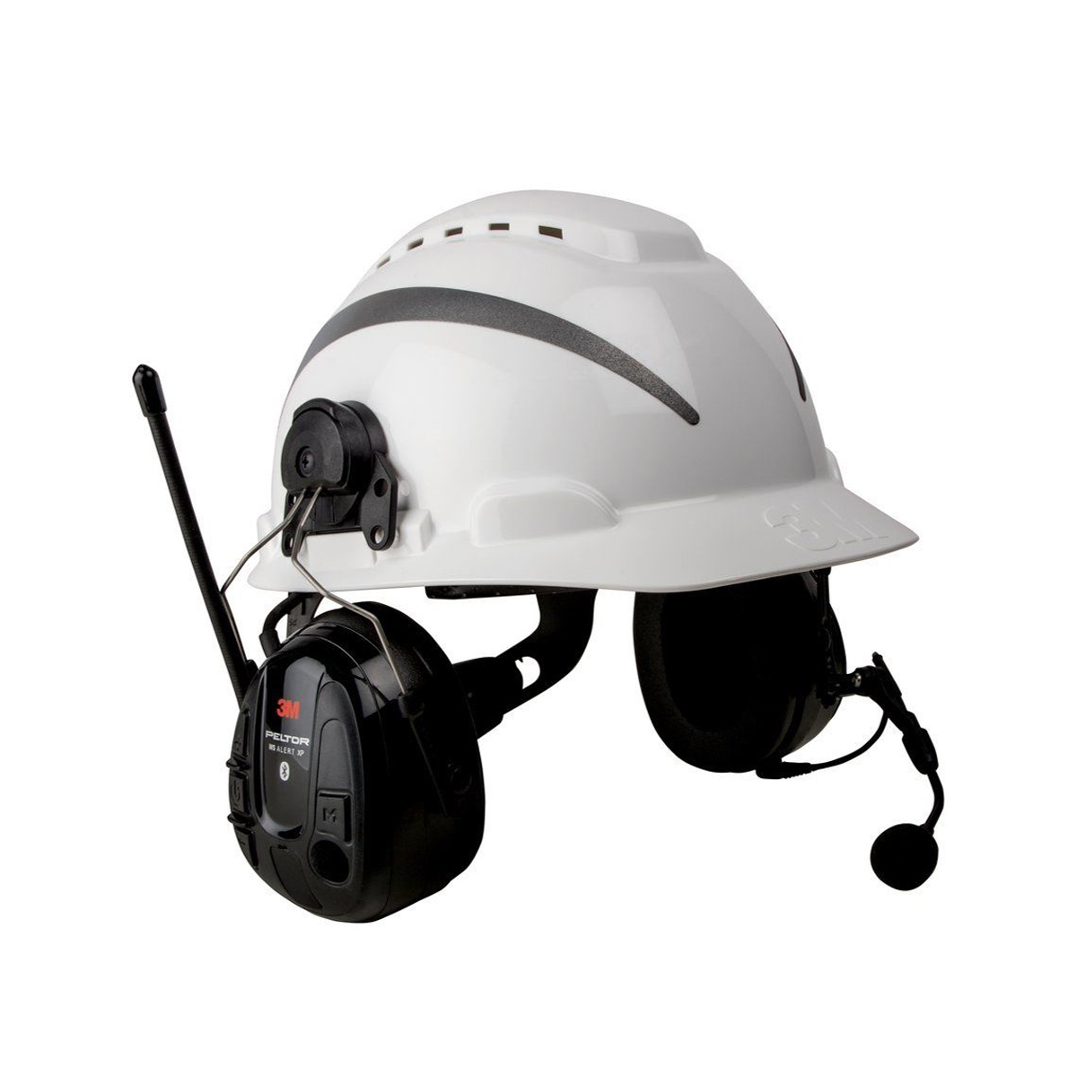 3M™ PELTOR™ WS™ ALERT™ XP™ Black FM Bluetooth/Wireless Helmet Attachment Communication Headset With Noise Cancelling Microphone 3M™ PELTOR™ WS™ ALERT™ XP™ Black FM Bluetooth/Wireless Helmet Attachment Communication Headset With Noise Cancelling Microphone
