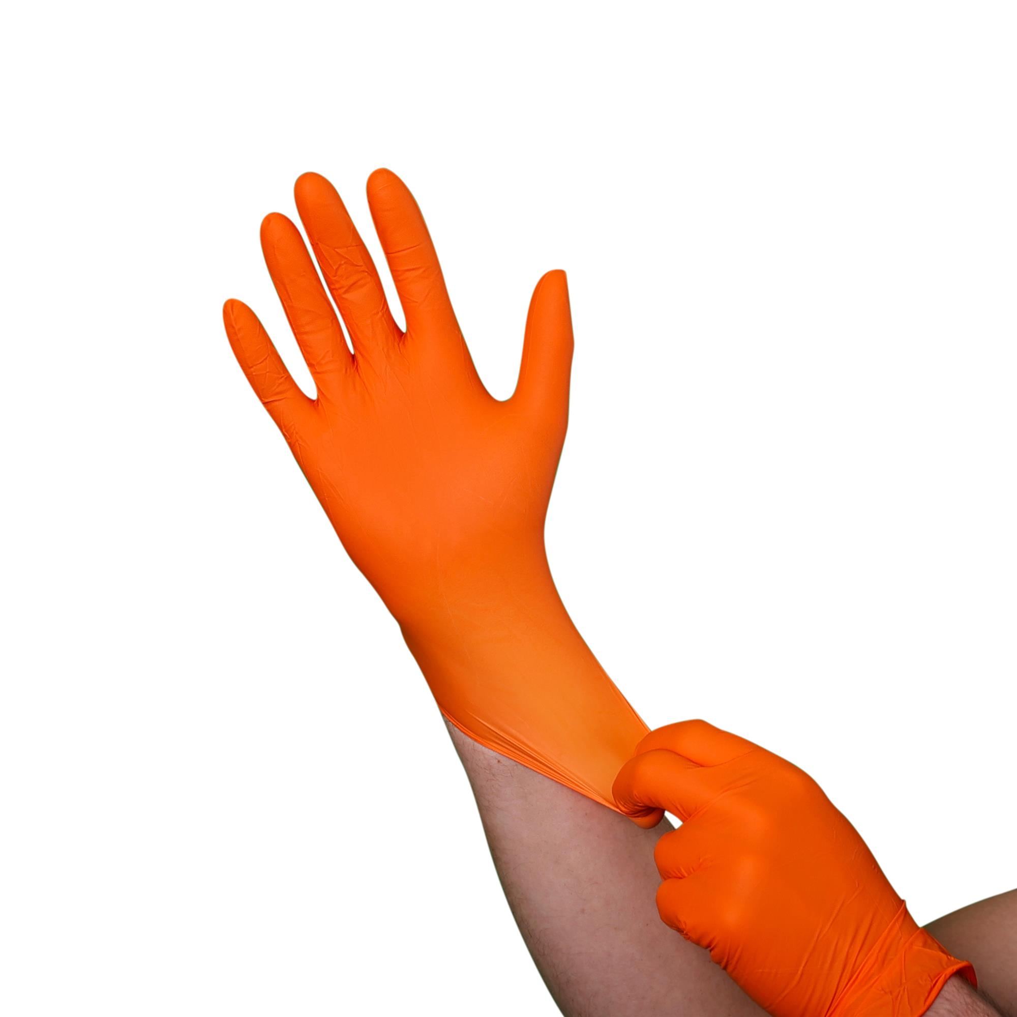 6mil Nitrile Exam PF Orange 10/90 2X VNGA1EA65 for sale online at autumn supply