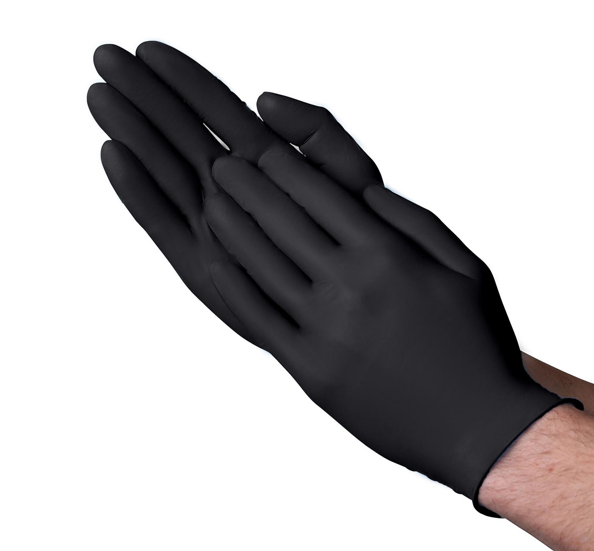 7mil Nitrile Exam PF Black 10/100 XL VNGA19A34 for sale online at autumn supply