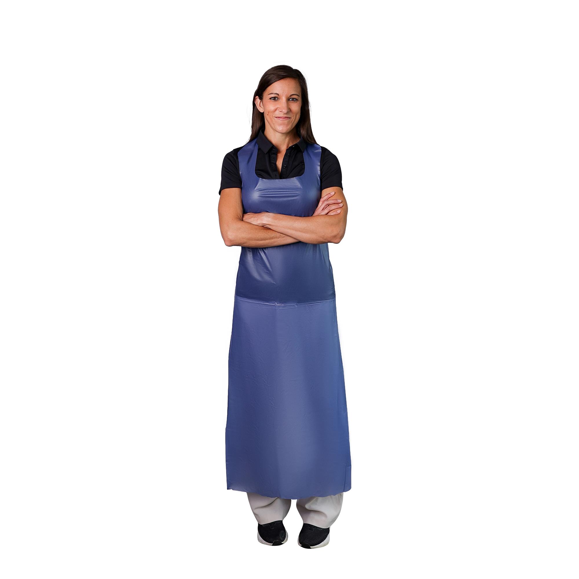 6mil Vinyl Apron, Die Cut, Blue, 6/12, 35x45" VNGB87O26 for sale online at autumn supply