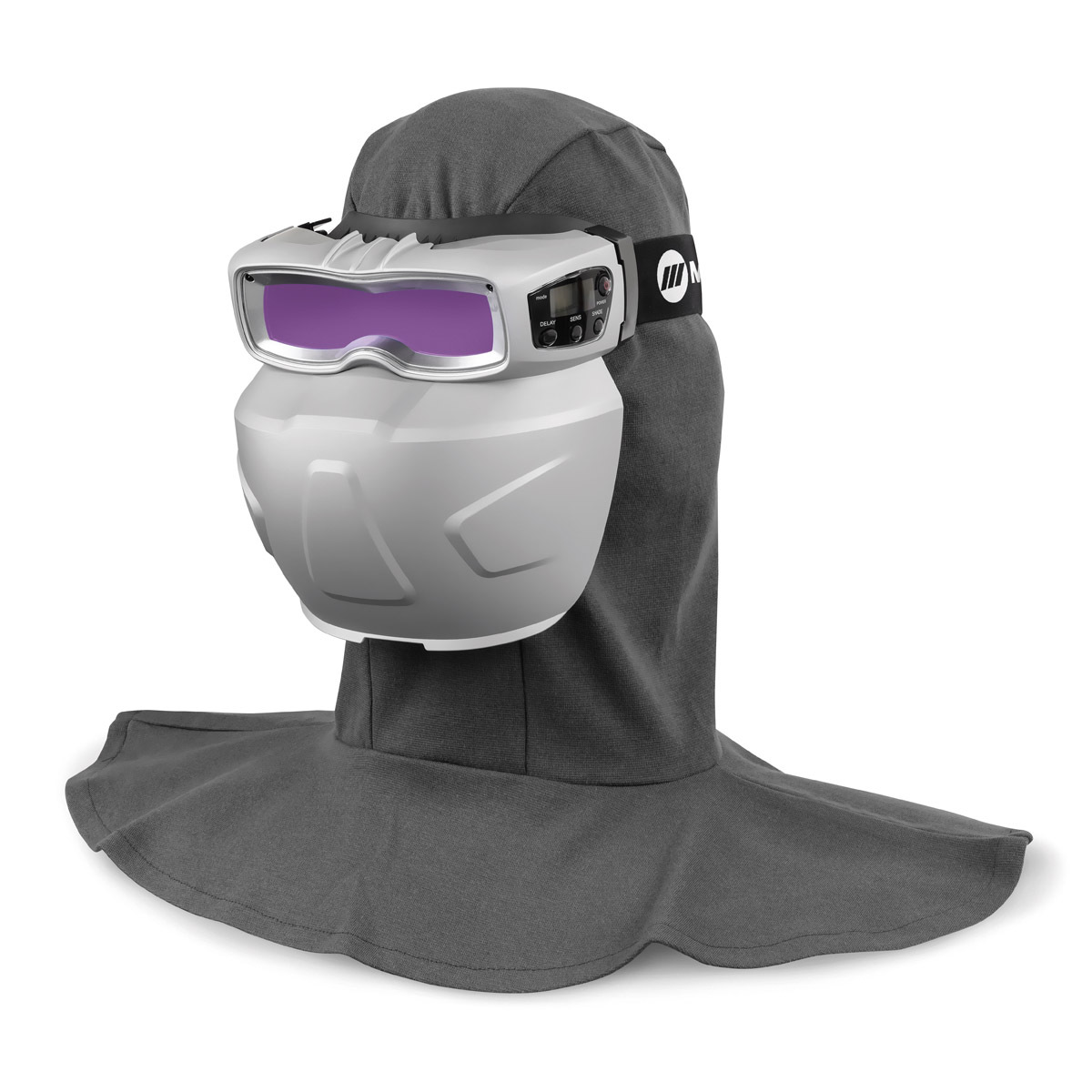 Miller® Weld-Mask™ 2 Gray Welding Helmet Variable Shades 5 - 13 Auto Darkening Lens